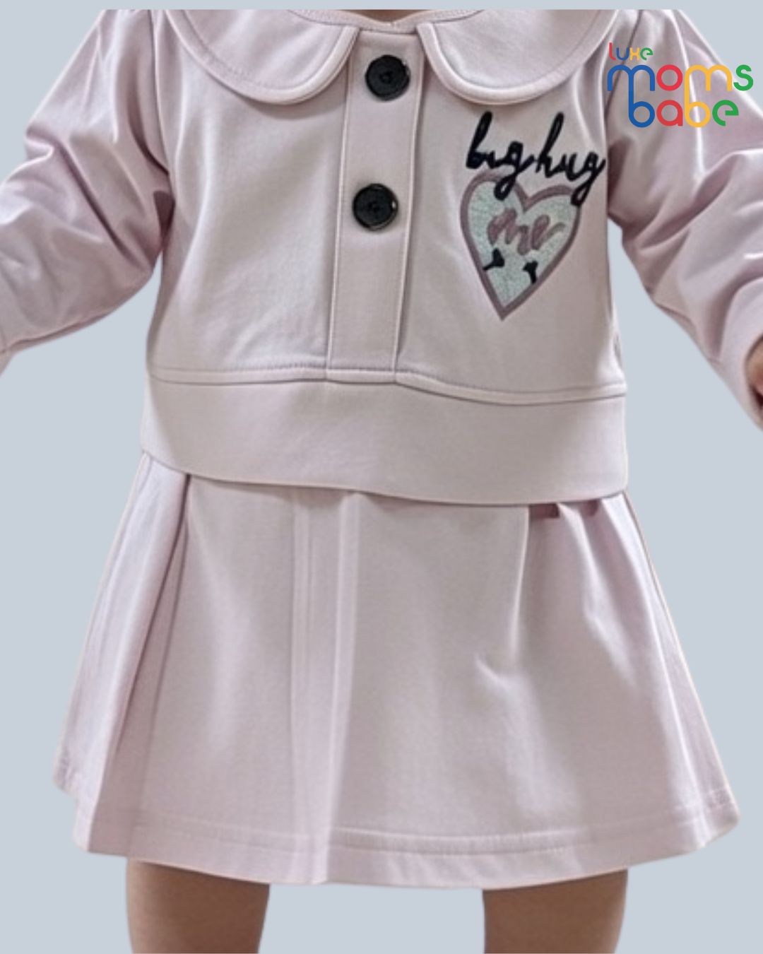 baby girl lavender dress with matching jacket set