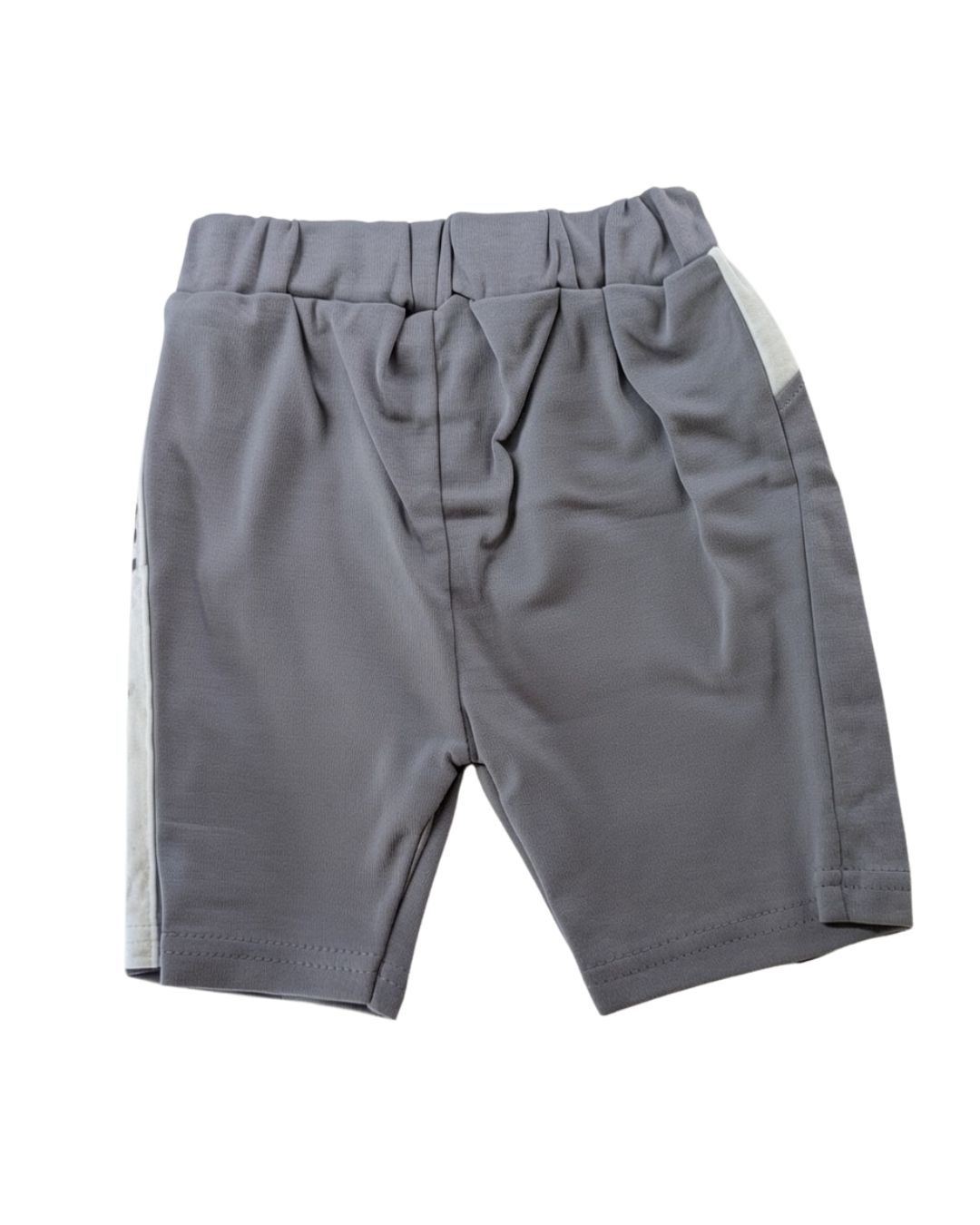 baby boy gray formal romper outfit set