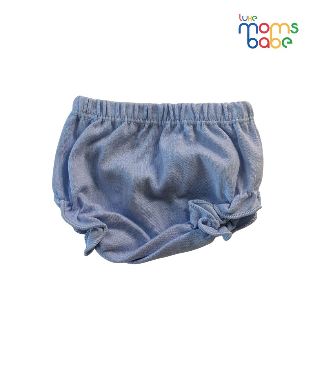 light blue cat print romper dress