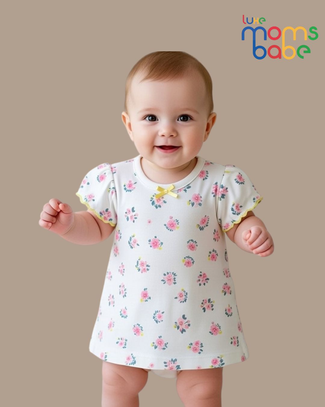 baby girls yellow pinafore dress with printed top baby girls yellow pinafore dress with printed top