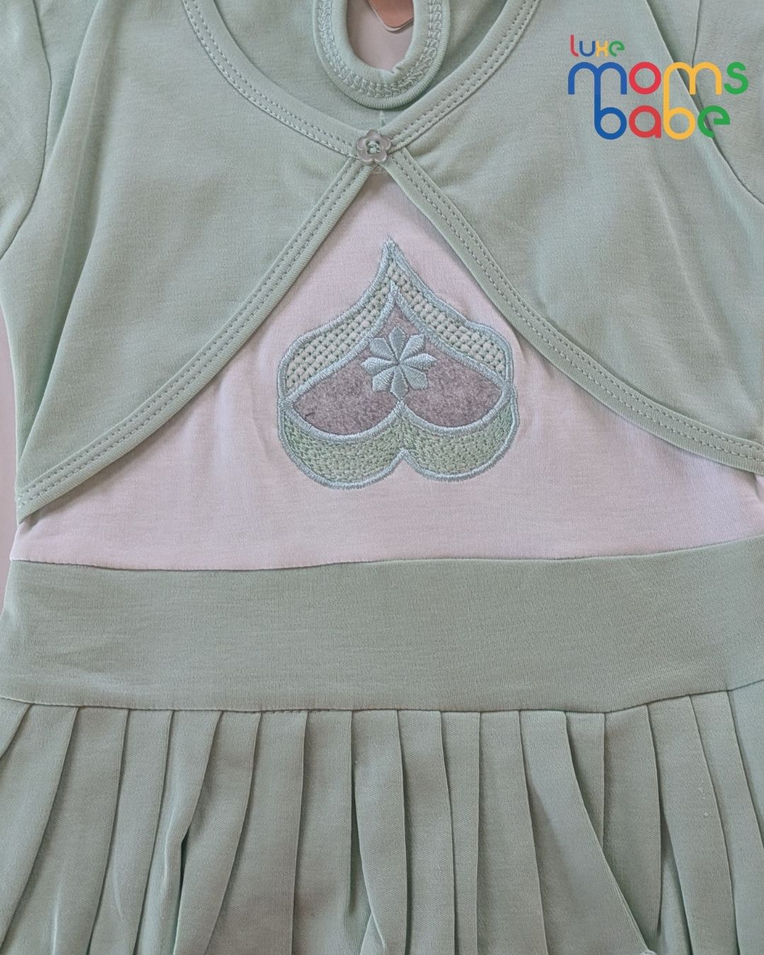 baby girls peplum top & pants set