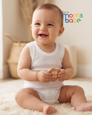 baby bodysuit innerwear – white soft cotton