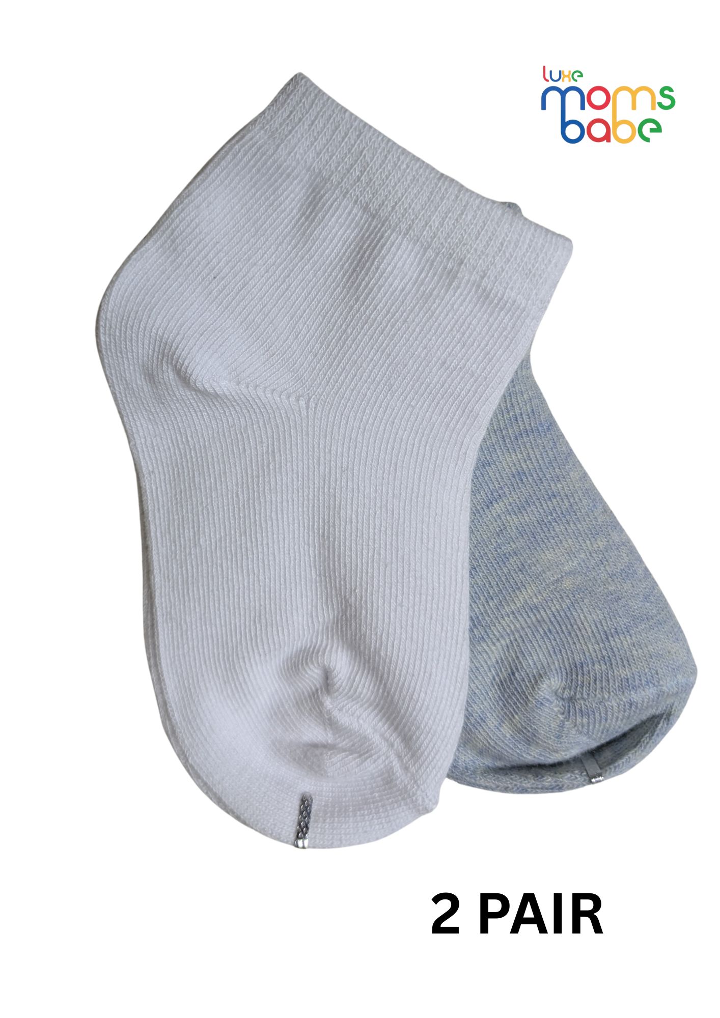 baby socks blue gray & white baby socks blue gray & white