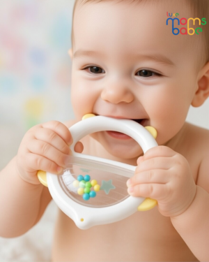 baby rattle and teether toy