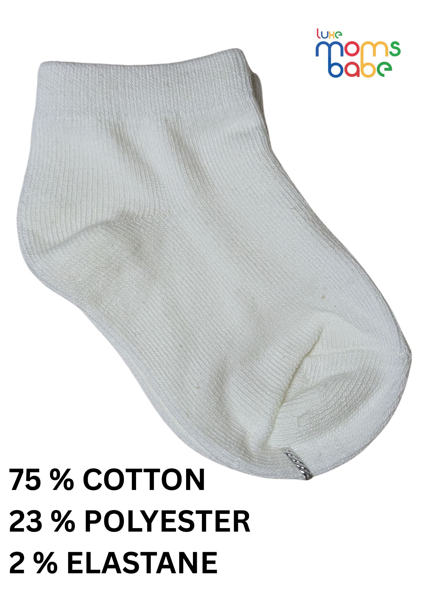 baby socks cream & light blue baby socks cream & light blue