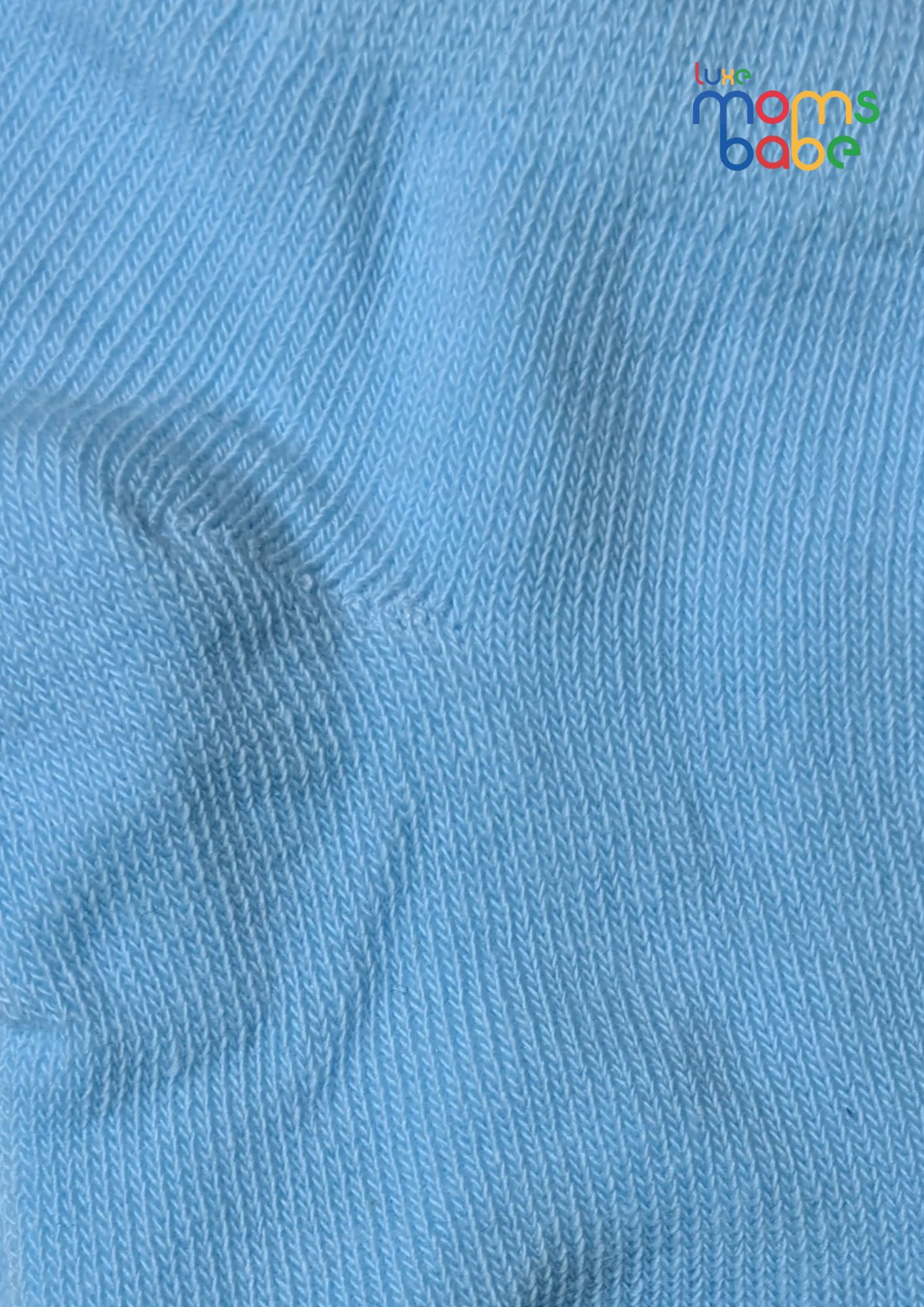 baby socks cream & light blue baby socks cream & light blue