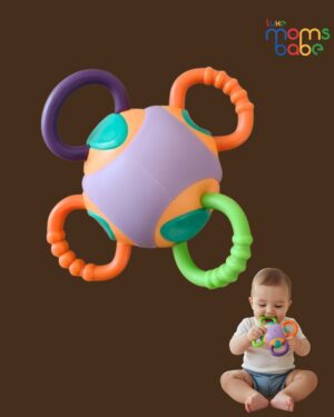 baby teether & rattle toy