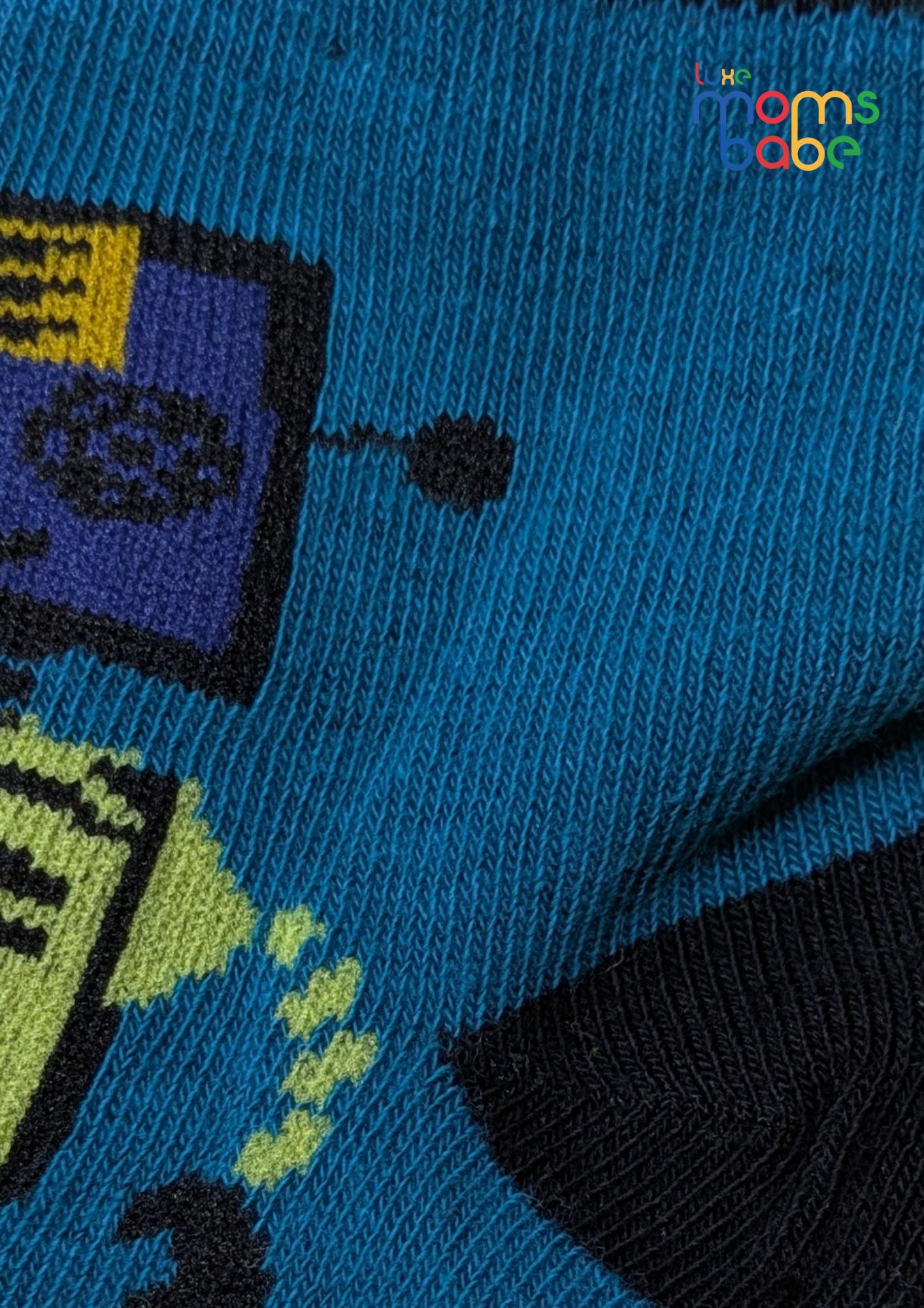 baby socks blue & gray baby socks blue & gray