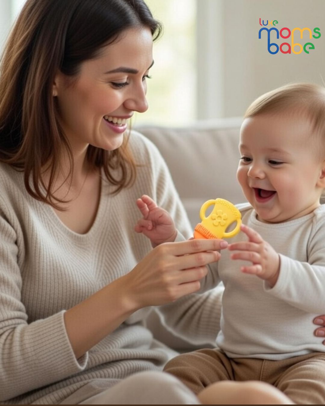 baby silicone teether