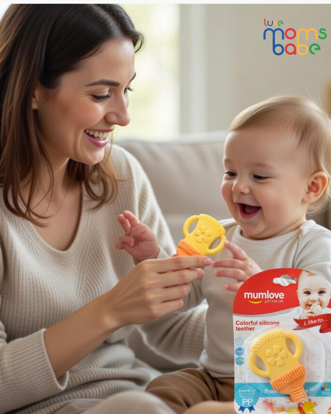 baby silicone teether