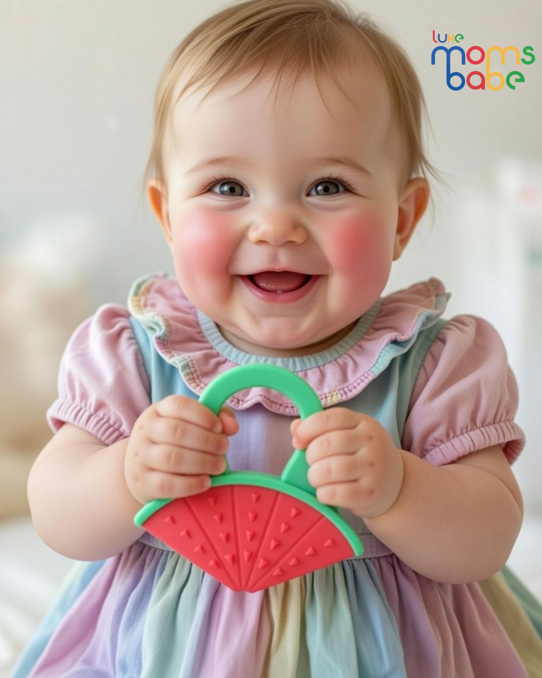 colorful silicone teethers for babies