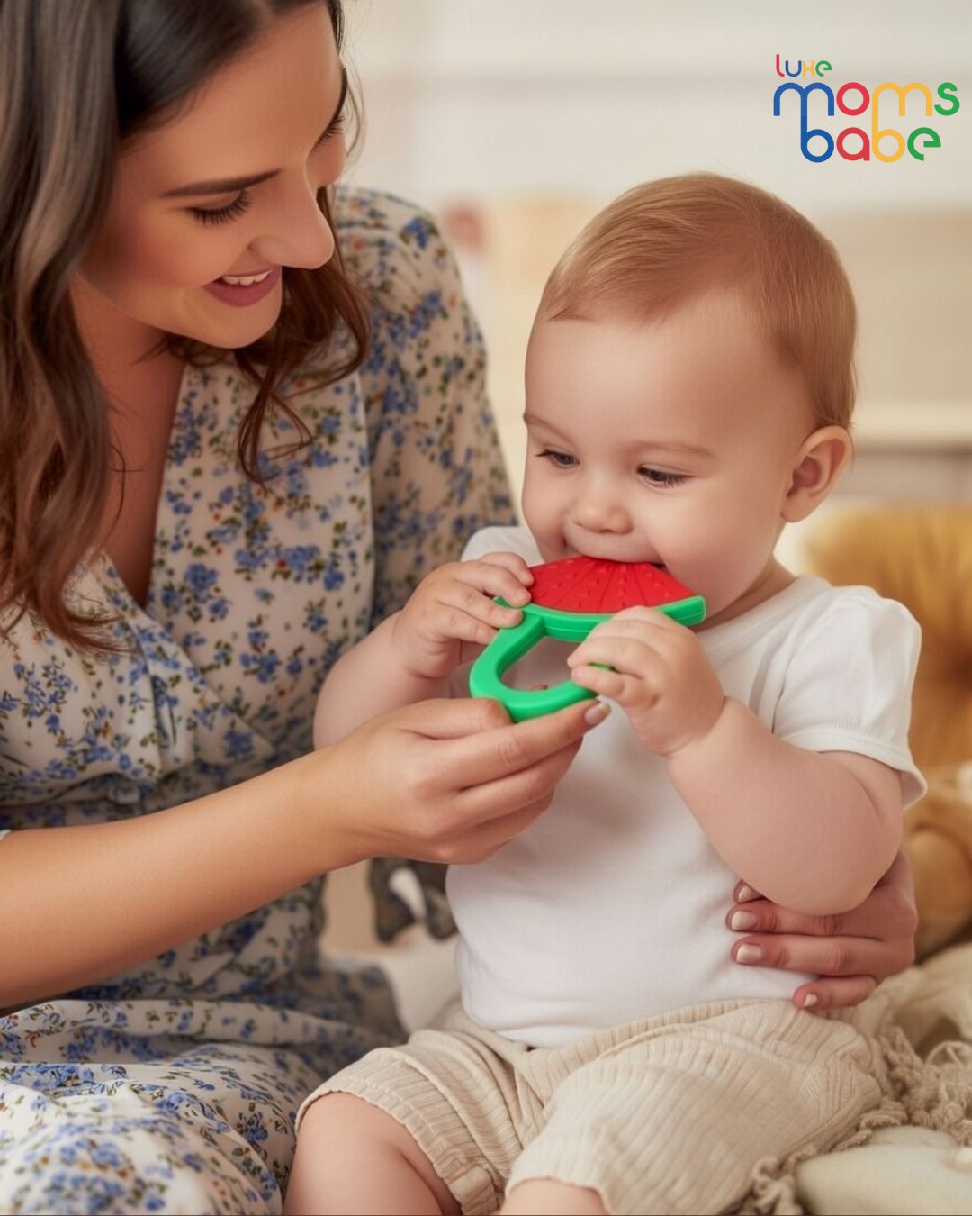 colorful silicone teethers for babies