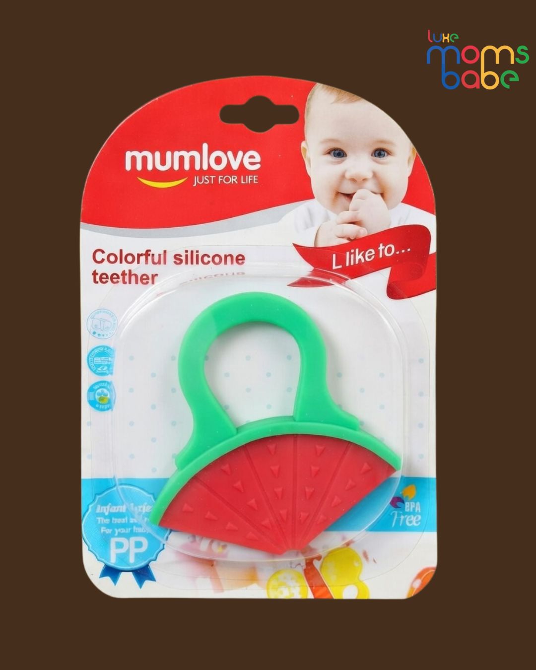 colorful silicone teethers for babies
