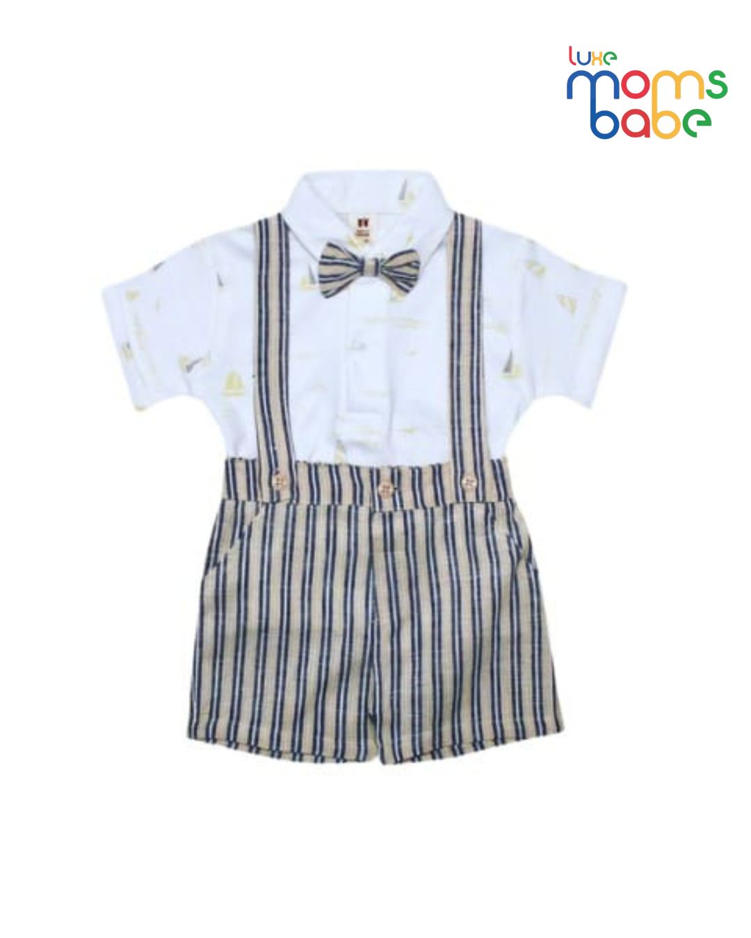 baby boy formal romper set