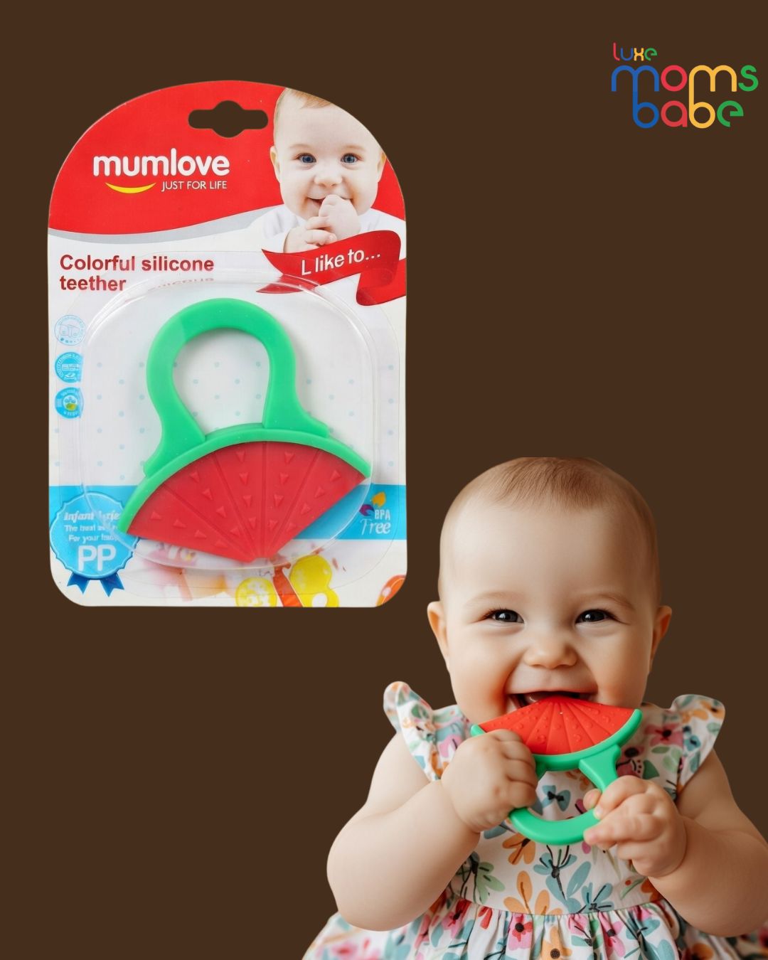 colorful silicone teethers for babies