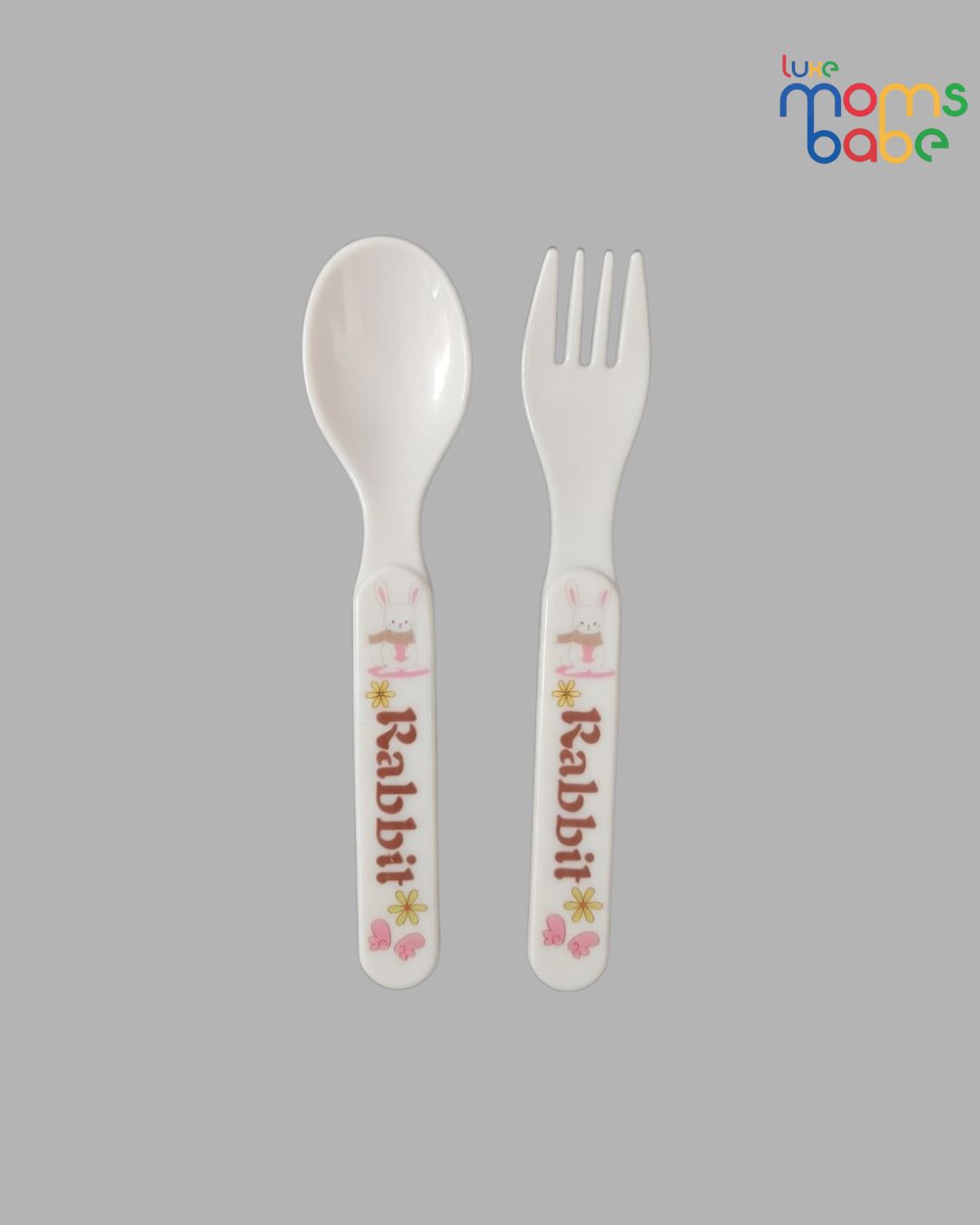 food grade dinner set for children kids divided plate with bowl, cup, spoon & fork.