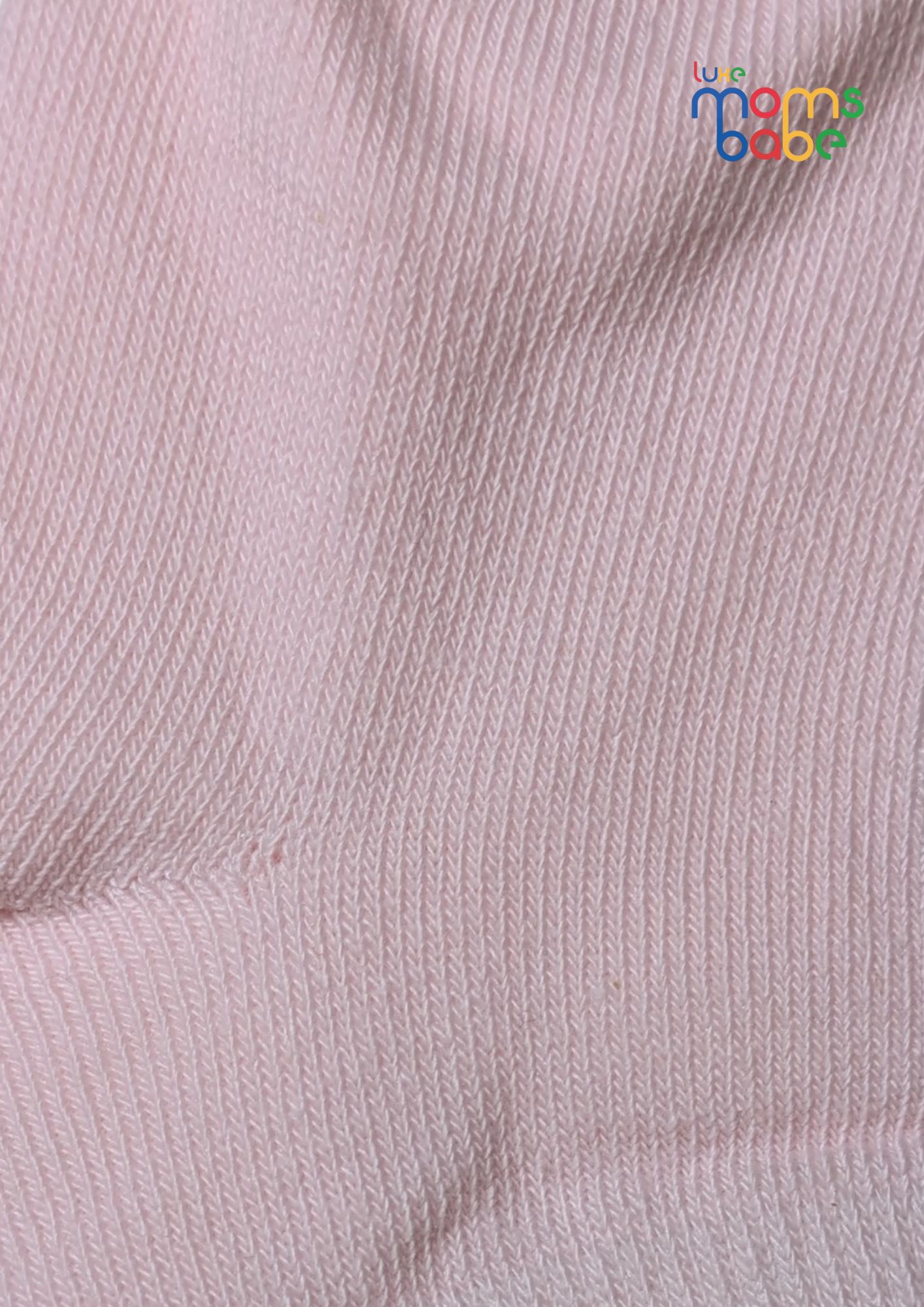 baby socks light pink & light purple