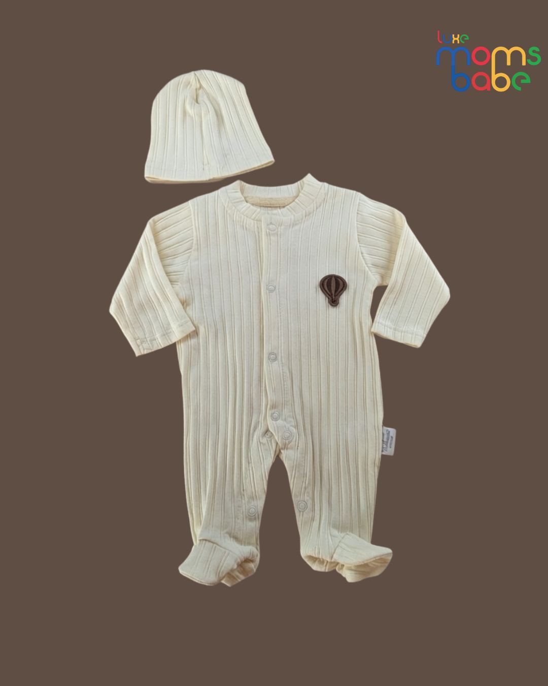 baby's footed coverall set (sleepsuit)