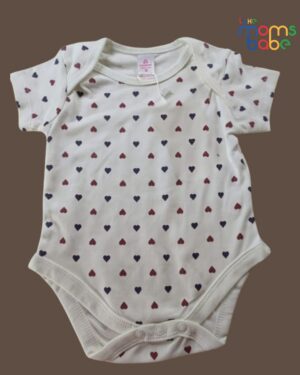 baby floral printed cotton bodysuit