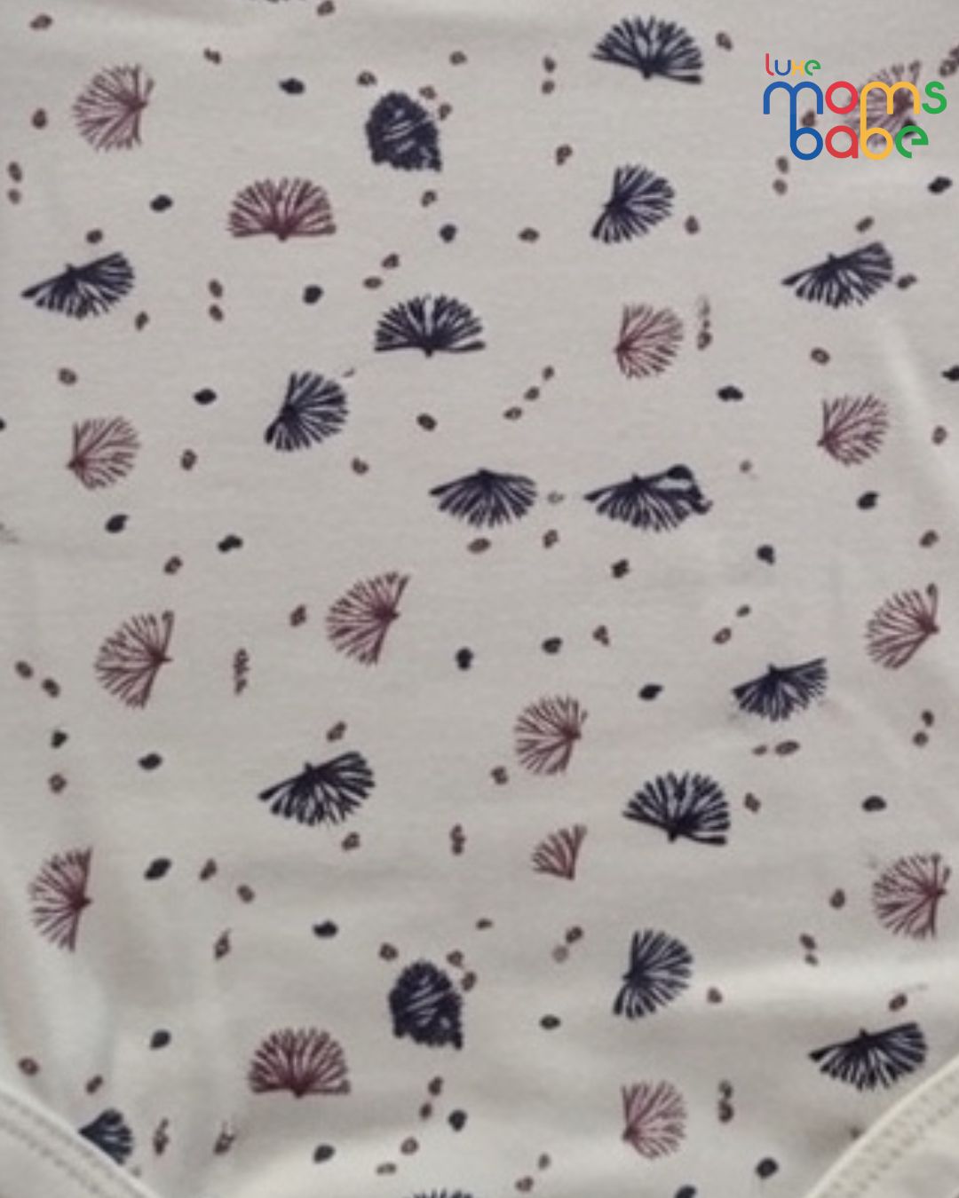 baby floral printed cotton bodysuit