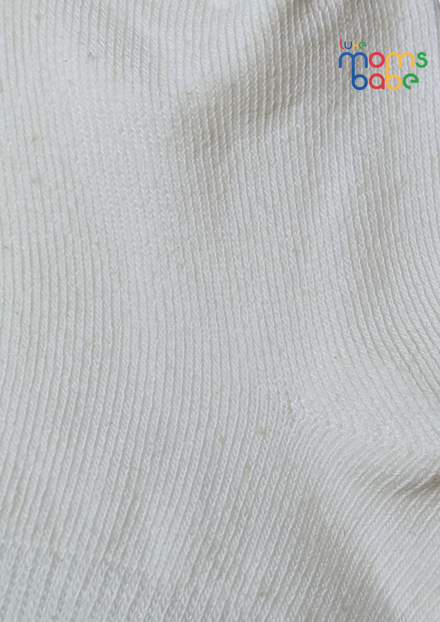 baby socks white & light pink