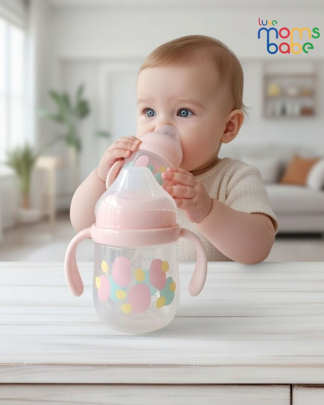 baby training sippy cup or feeding bottle