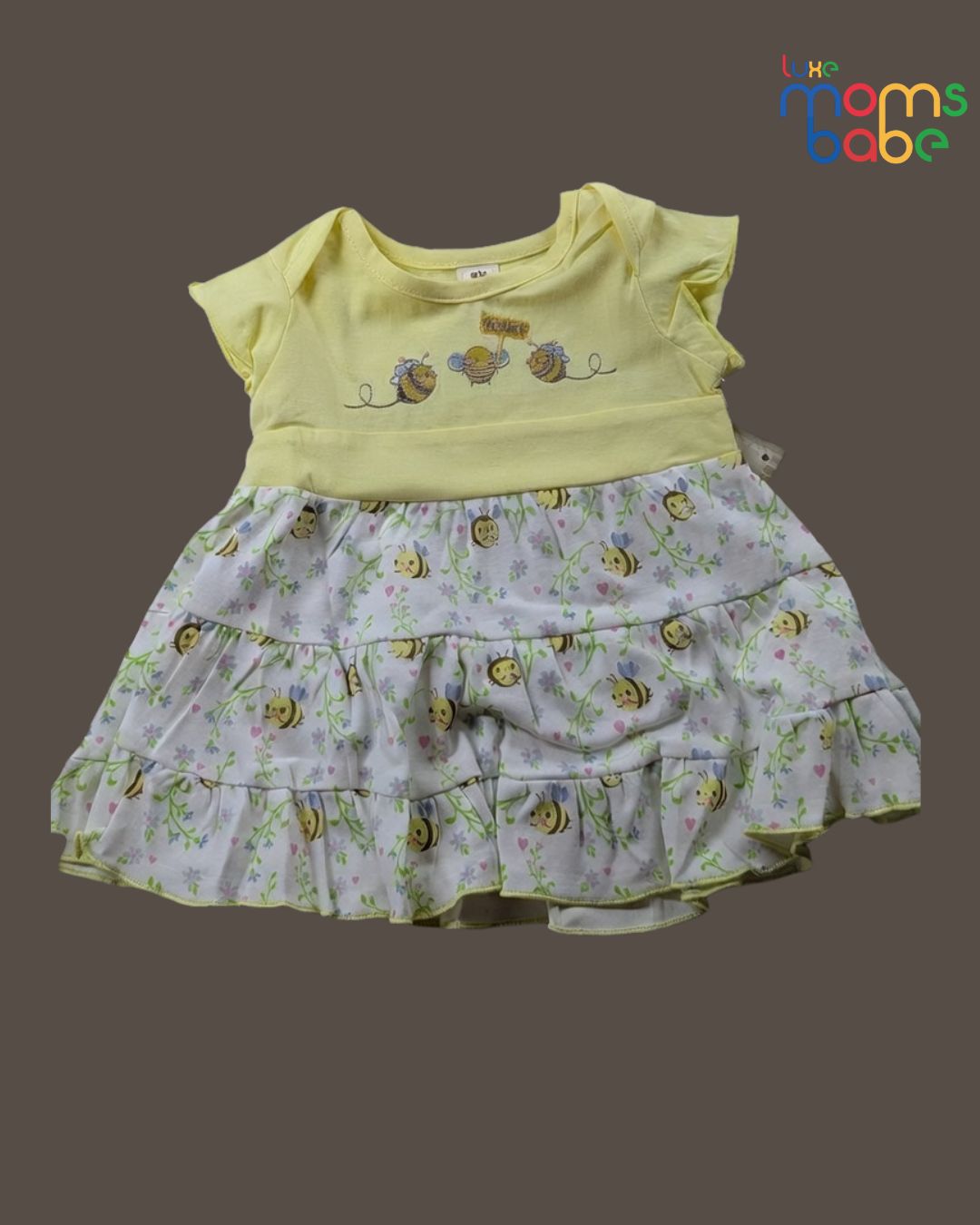 baby girls light green a line mini dress frock baby girls light green a line mini dress frock