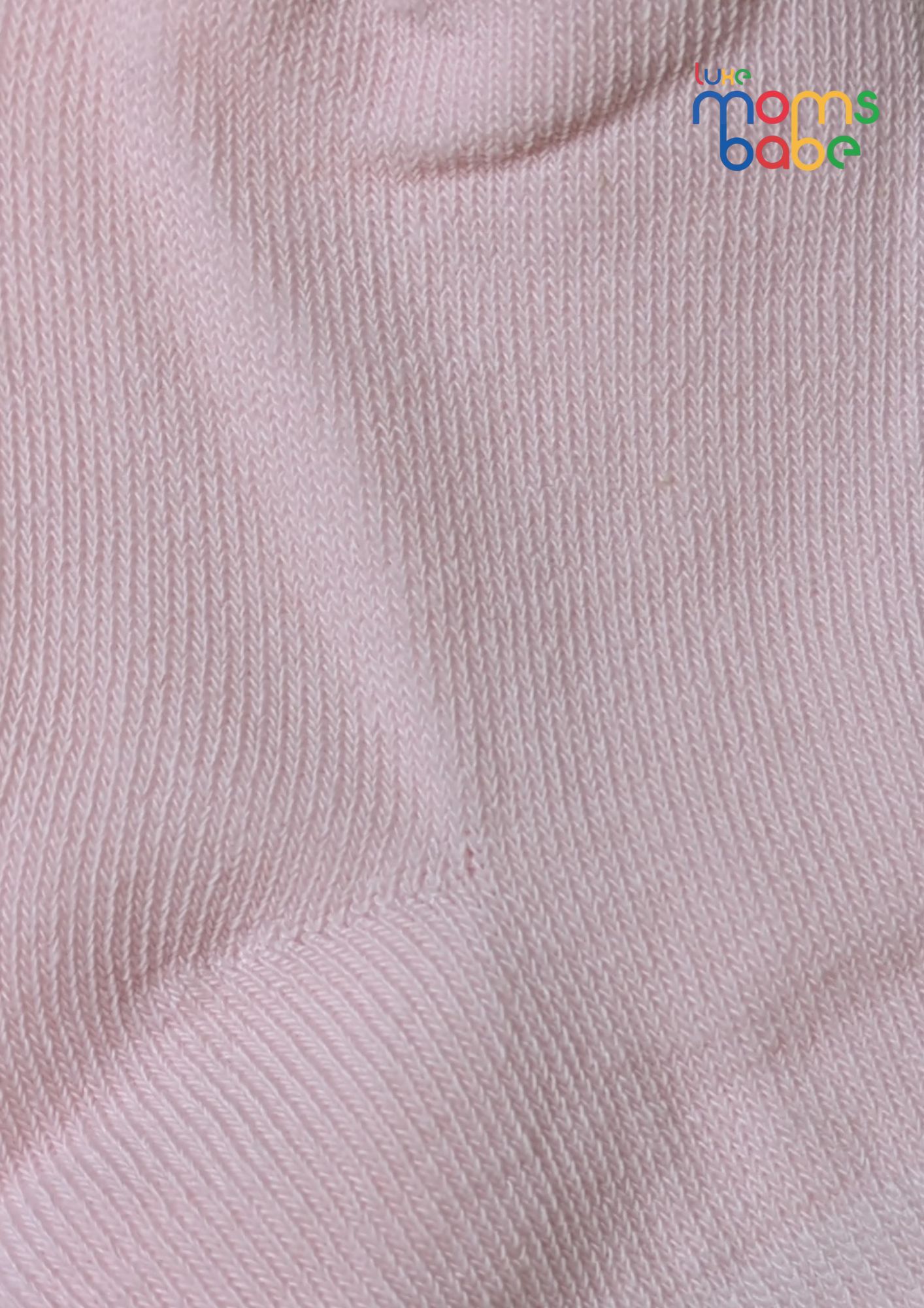 baby socks white & light pink