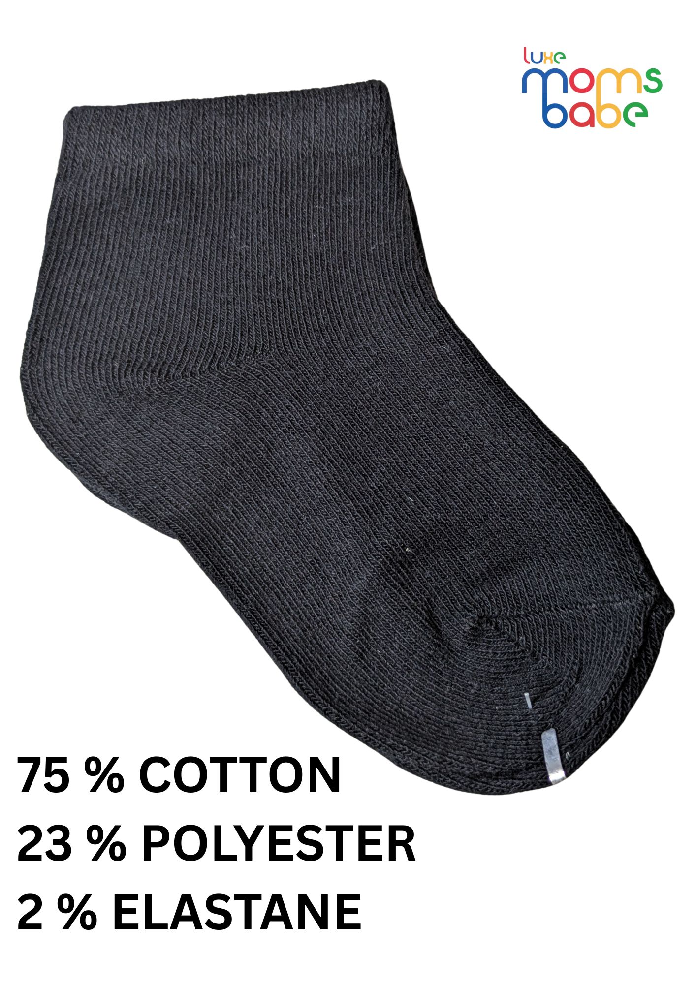 baby socks navy blue & black