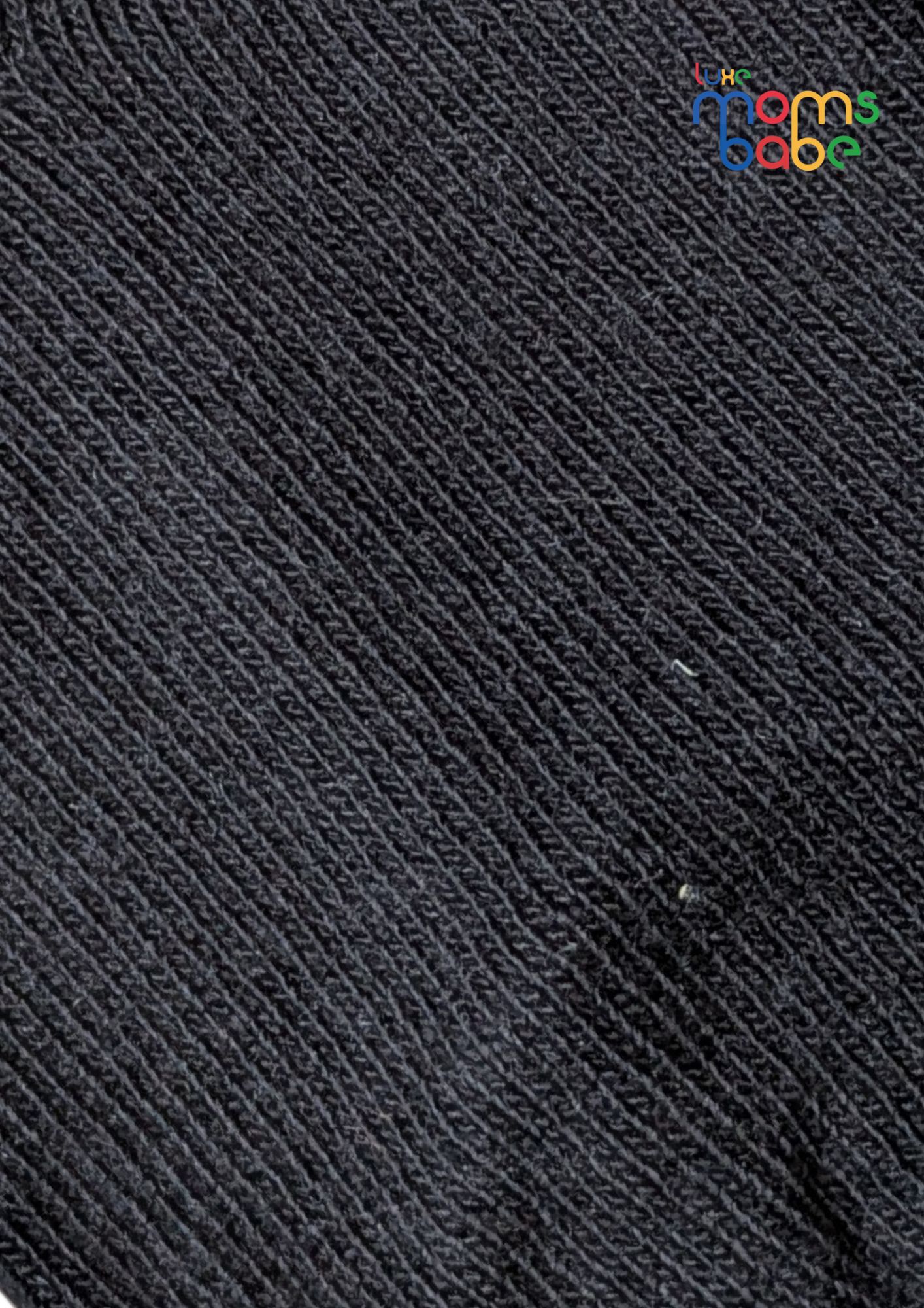 baby socks navy blue & black