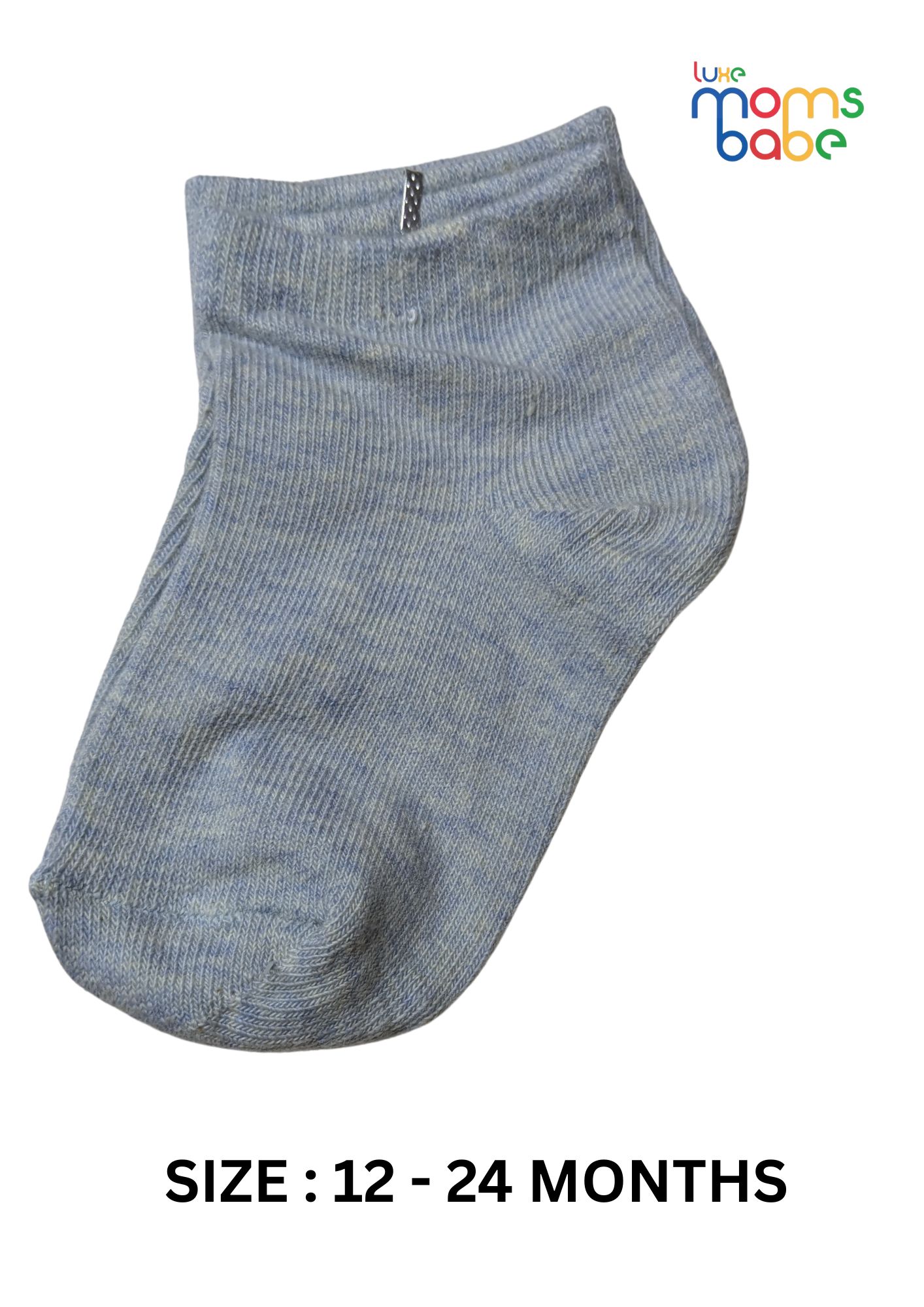 baby socks blue gray & white baby socks blue gray & white