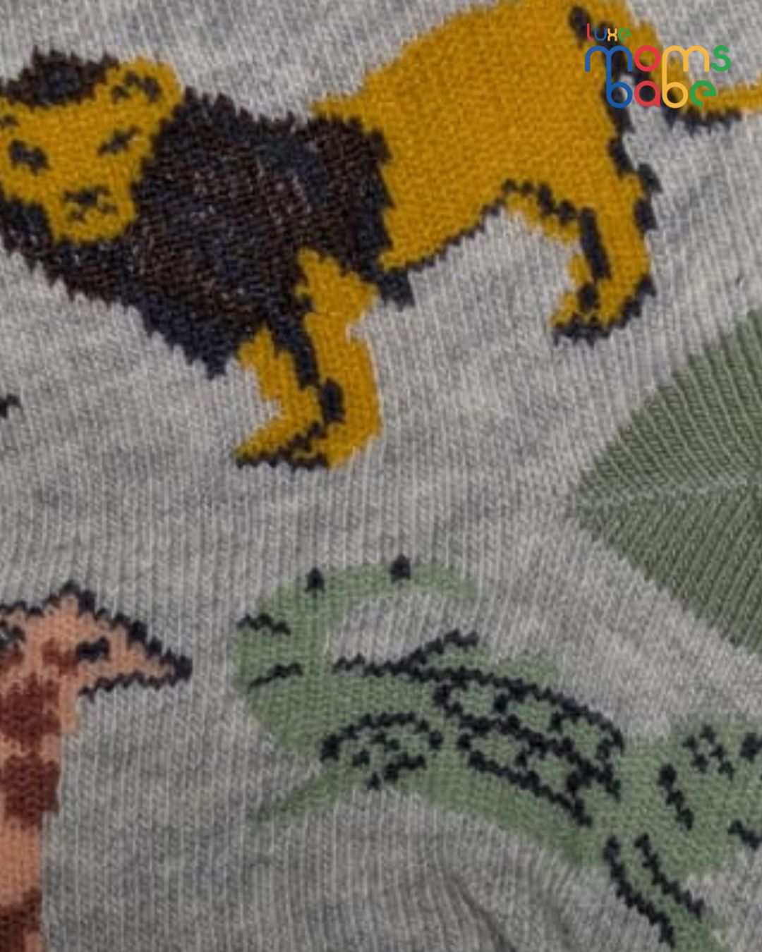 baby socks navy blue & gray