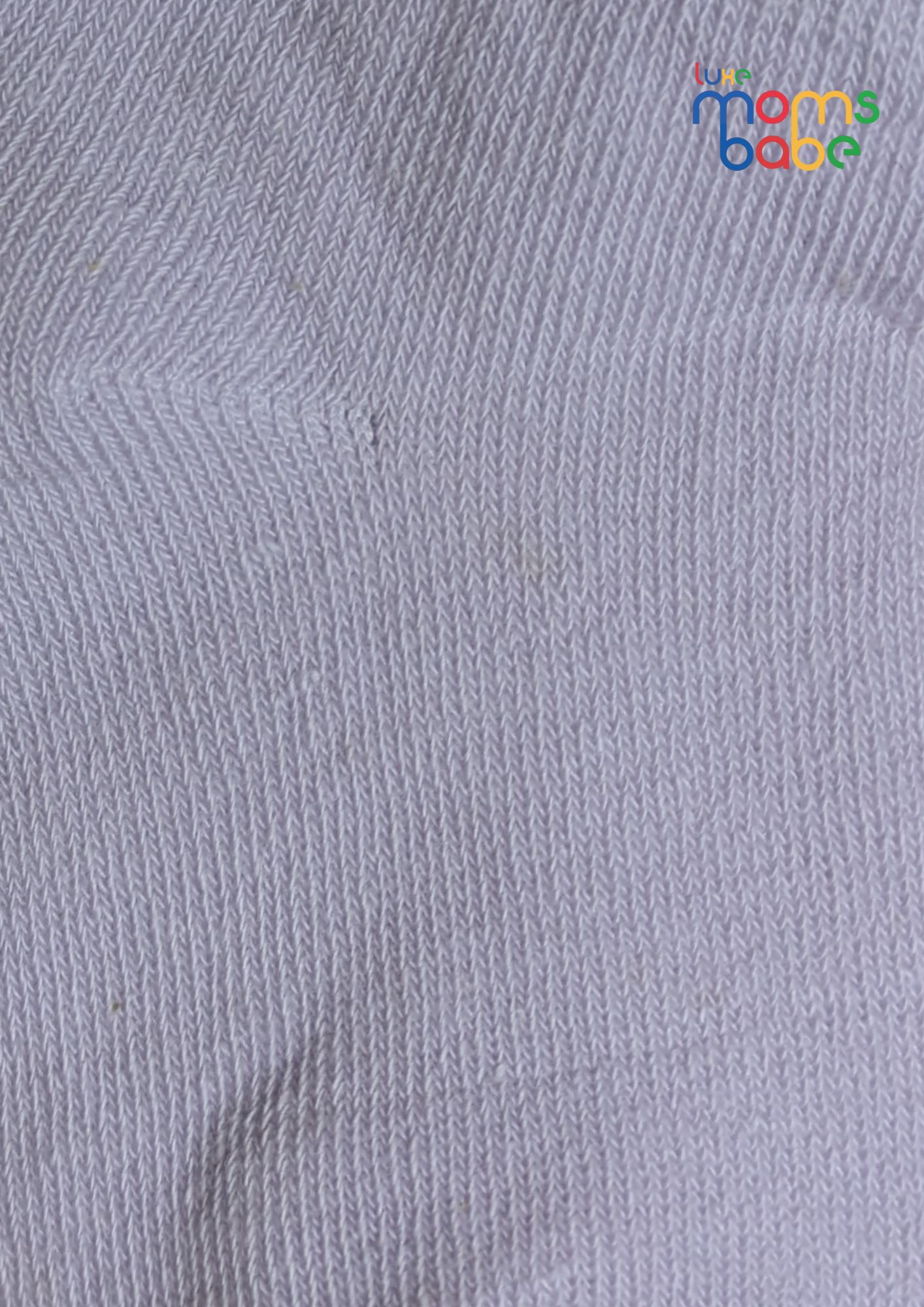 baby socks light blue & light purple