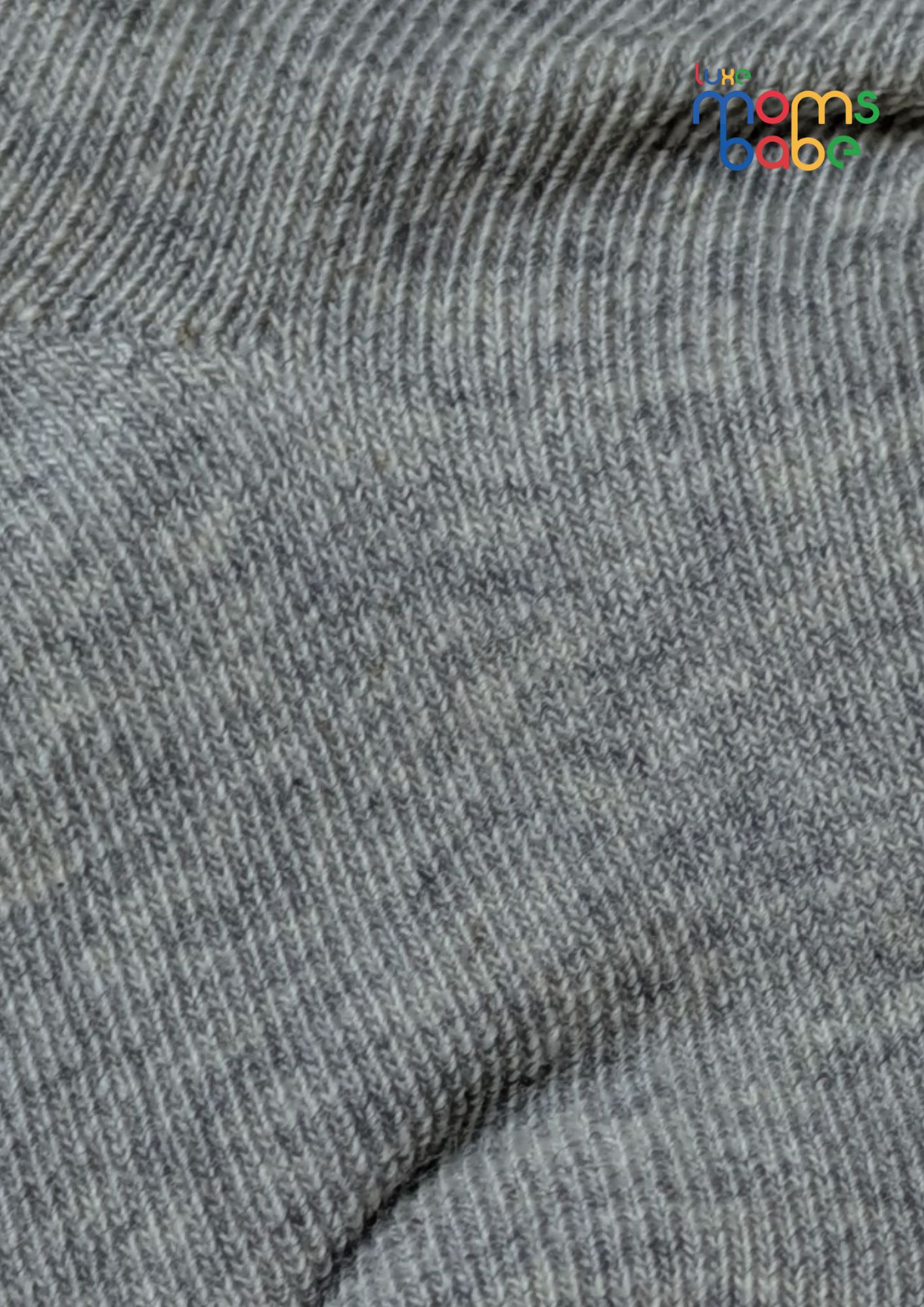 baby socks gray & black