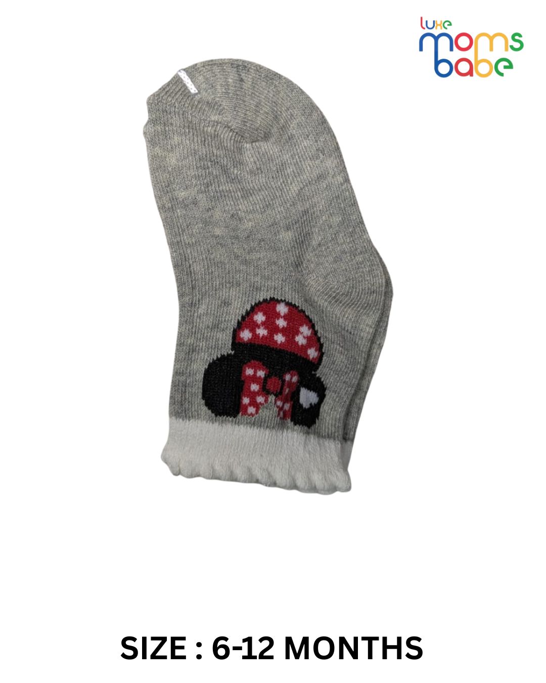 baby socks red & gray baby socks red & gray