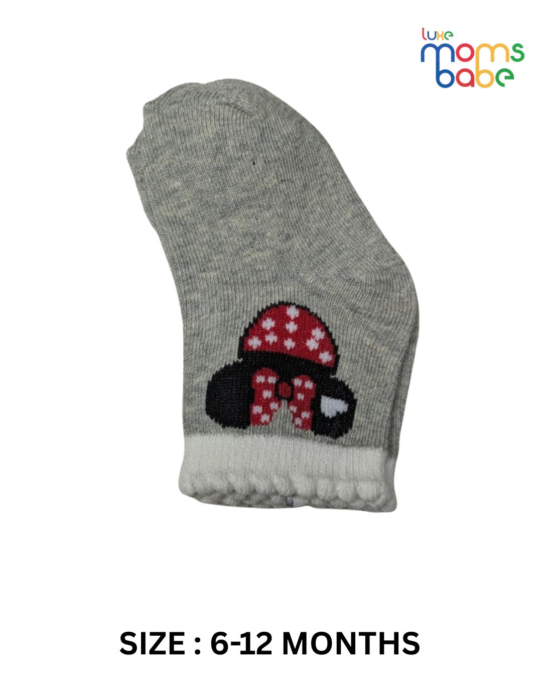 baby socks gray & white baby socks gray & white