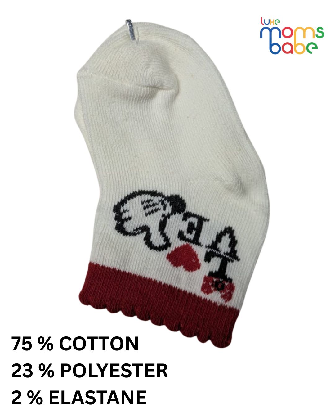 baby socks gray & white baby socks gray & white