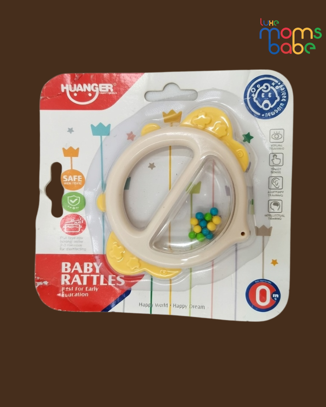 baby rattle and teether toy