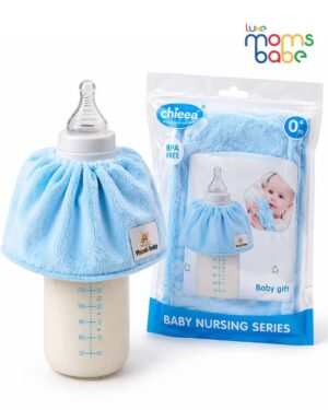 baby feeding bottle cover (soft fabric warmer sleeve) luxe moms babe