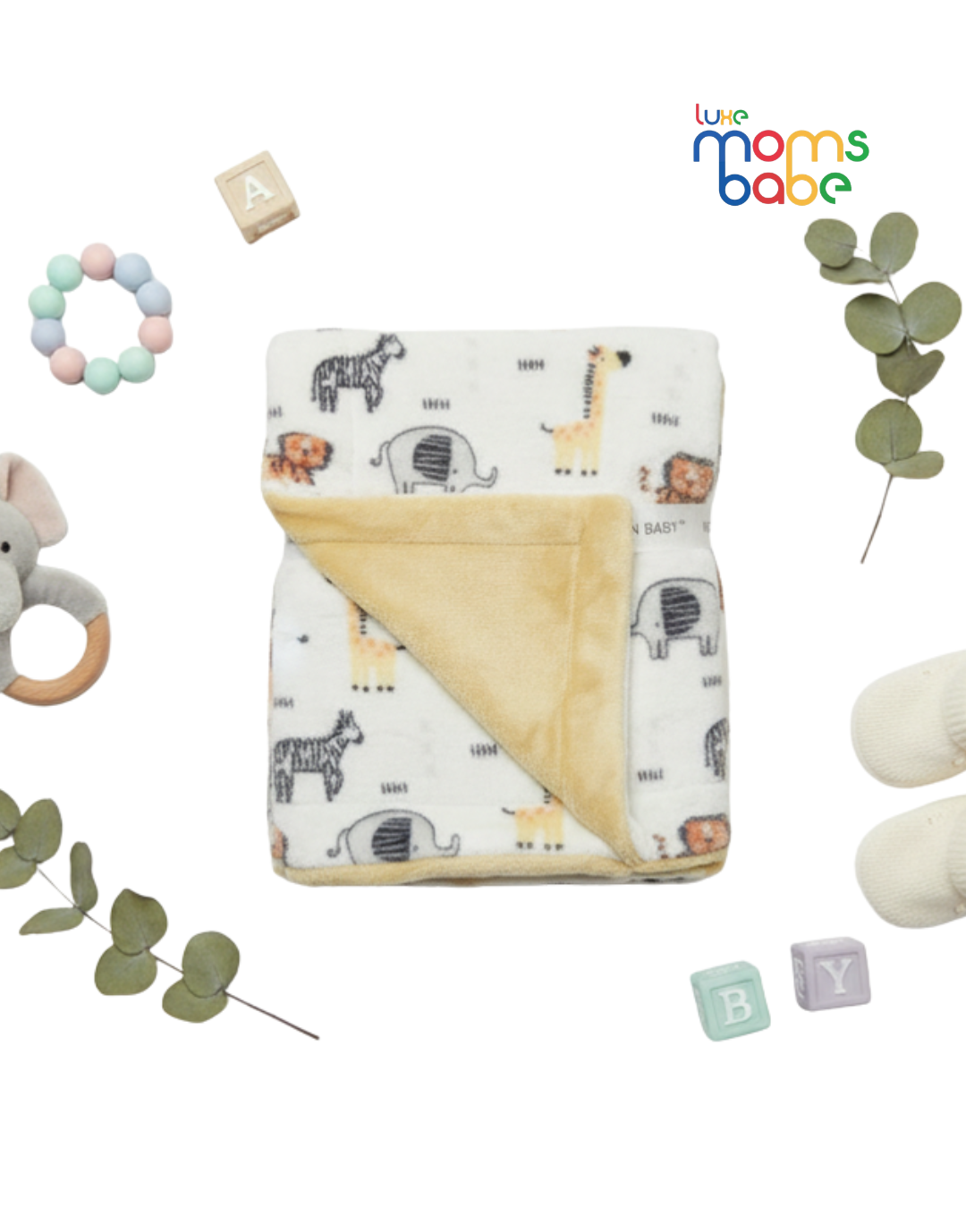 baby dinosaur print reversible blanket – soft, warm & cozy baby dinosaur print reversible blanket – soft, warm & cozy