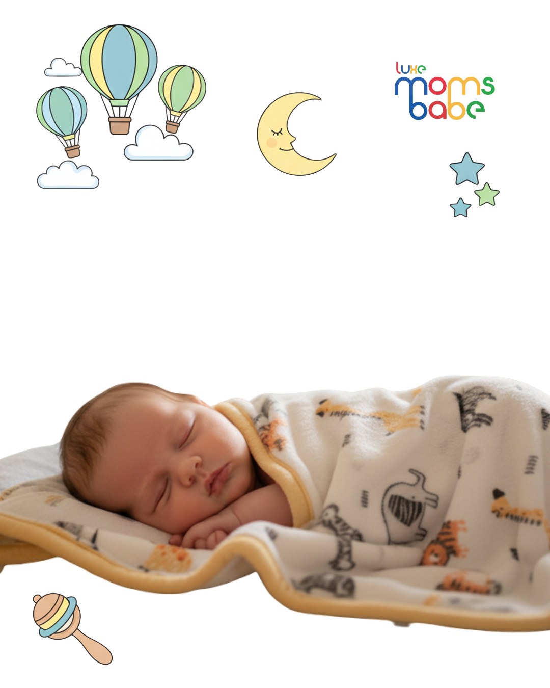 baby dinosaur print reversible blanket – soft, warm & cozy baby dinosaur print reversible blanket – soft, warm & cozy