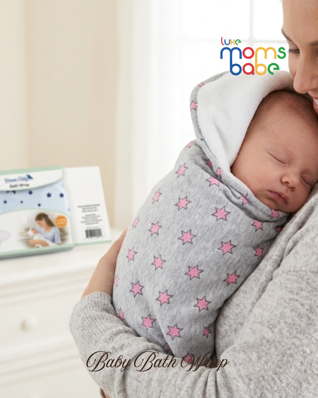 baby bath wrap & newborn swaddle set – soft cotton adjustable wrap blanket (0–12 months) baby bath wrap & newborn swaddle set – soft cotton adjustable wrap blanket (0–12 months)