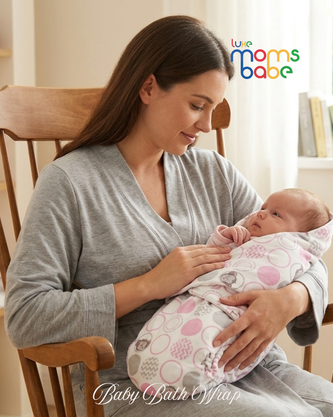 baby bath wrap & newborn swaddle set – soft cotton adjustable wrap blanket (0–12 months) baby bath wrap & newborn swaddle set – soft cotton adjustable wrap blanket (0–12 months)