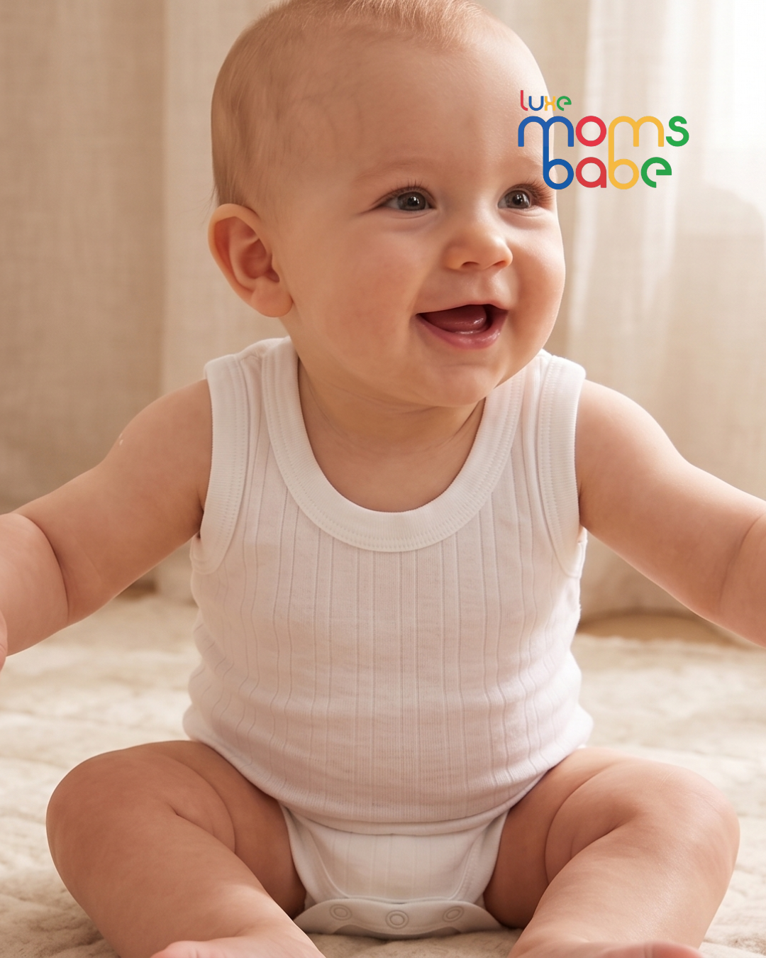 baby inner wear sleeveless cotton bodysuits – 100% soft onesies