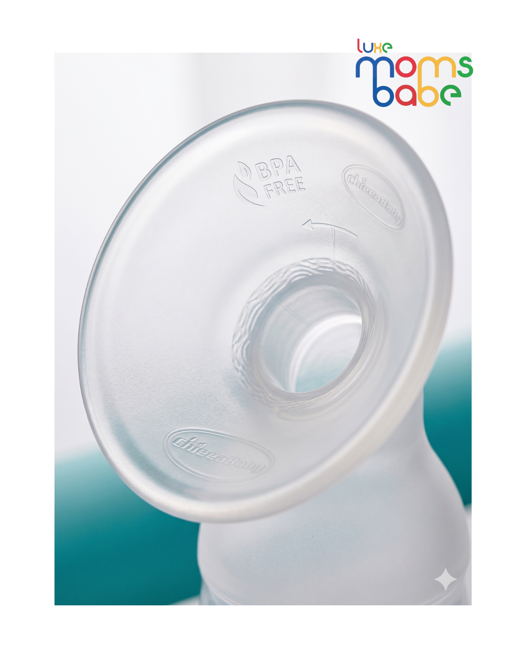 baby silicone breast pump – manual, bpa free, portable milk collector