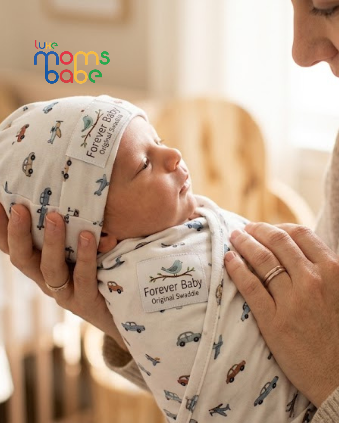 forever baby original swaddle wrap with cap – 100% cotton (0–6 months) forever baby original swaddle wrap with cap – 100% cotton (0–6 months)