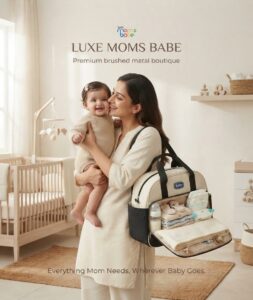 Convertible Baby Diaper Bag 